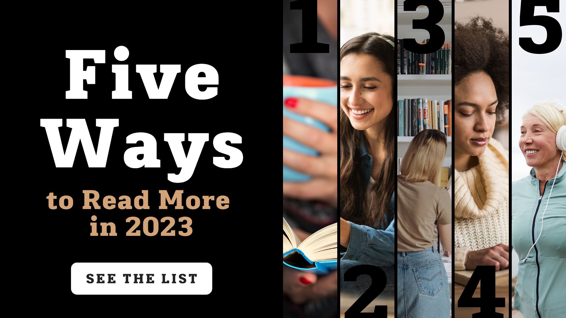 Five Ways to Read More in 2023