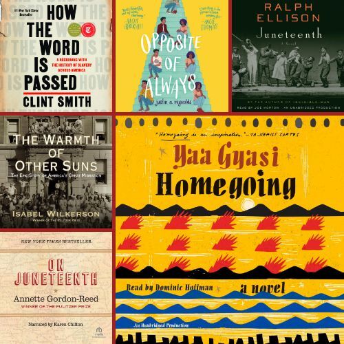 Bookseller Recommended Audiobooks for Juneteenth 
