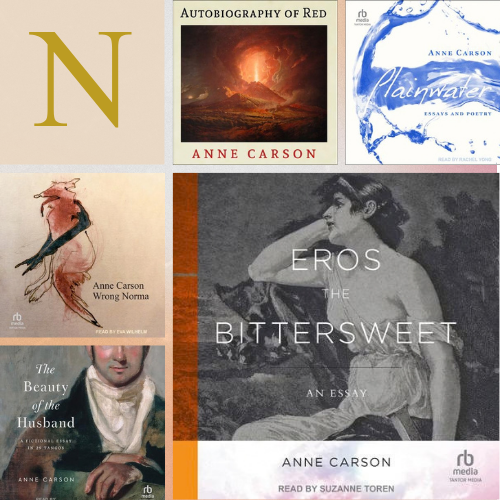 2026 Nobel Laureate: Anne Carson