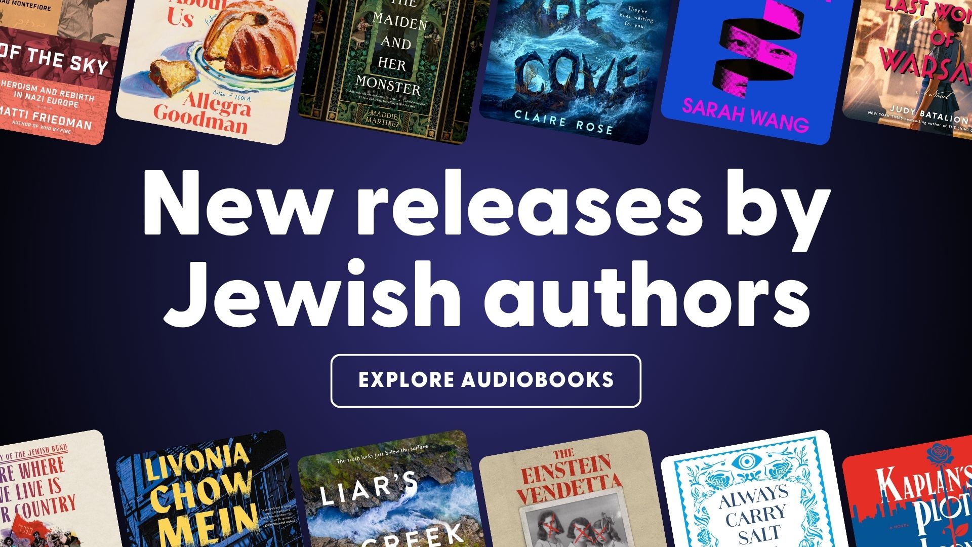 New releases by Jewish authors 