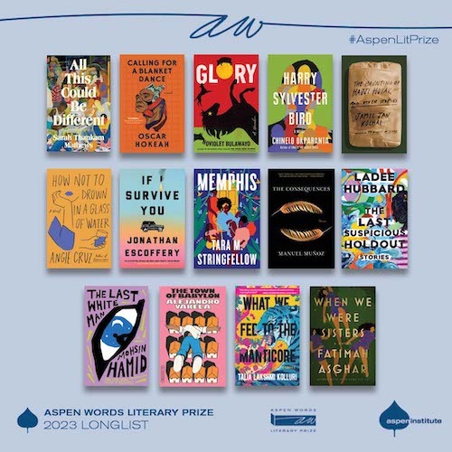 Aspen Words Literary Prize 2023 Longlist