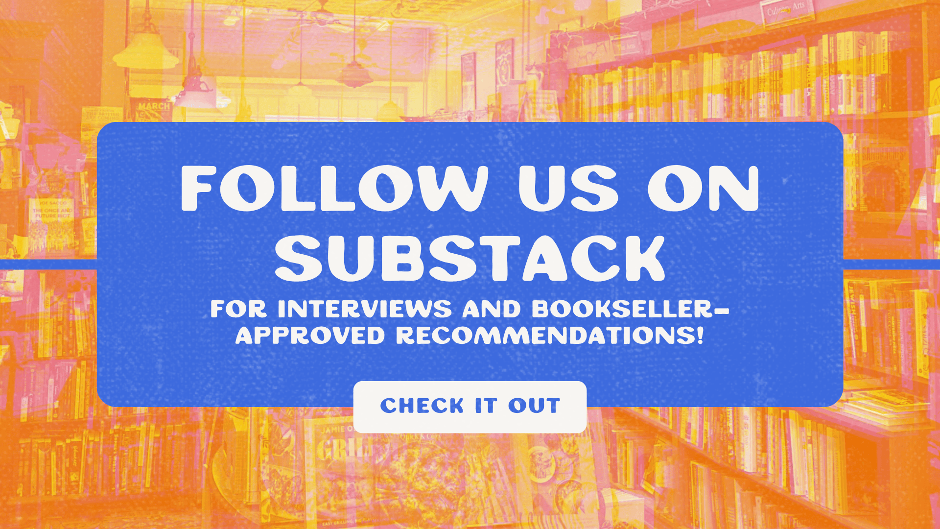 Follow us on Substack