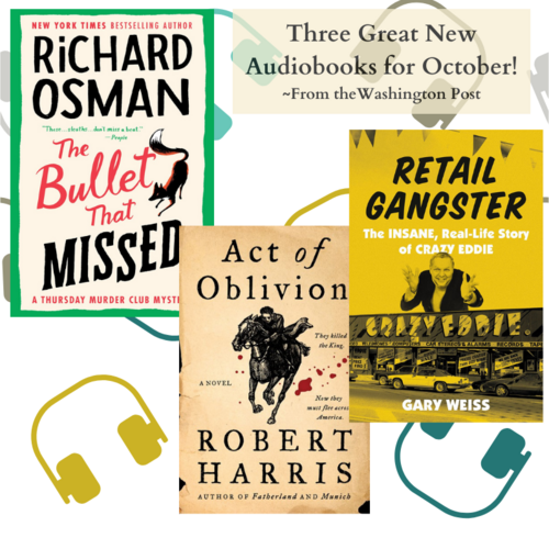 3 Great Audiobooks for October